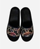 Club Shoes Patterned Slipper - Navy Blue