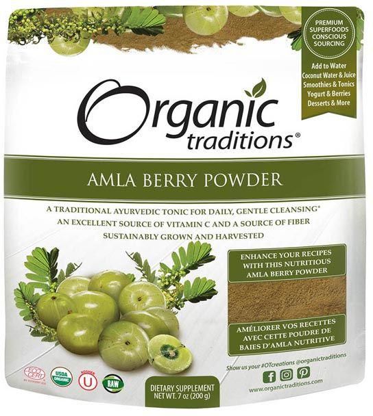 Organic Traditions Amla Berry Powder 200 g
