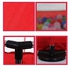 Foldable Baby Kids Playpen Activity Center Room Fitted Floor Baby Kids Safety Protection Care Playpen Tent Crawling Game Folding Fence Toys red