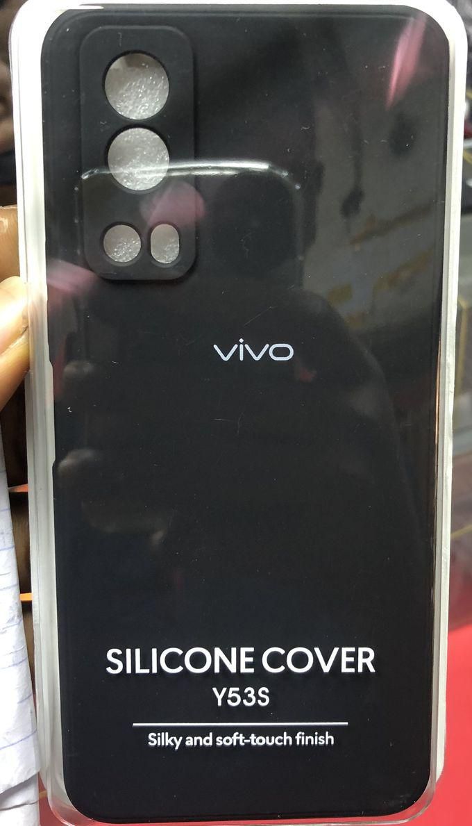 Vivo Y53s 5g Silicon Protective Back Case+Free Gift