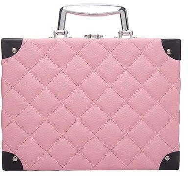 Professional Make-Up Storage Bag Pink/Silver