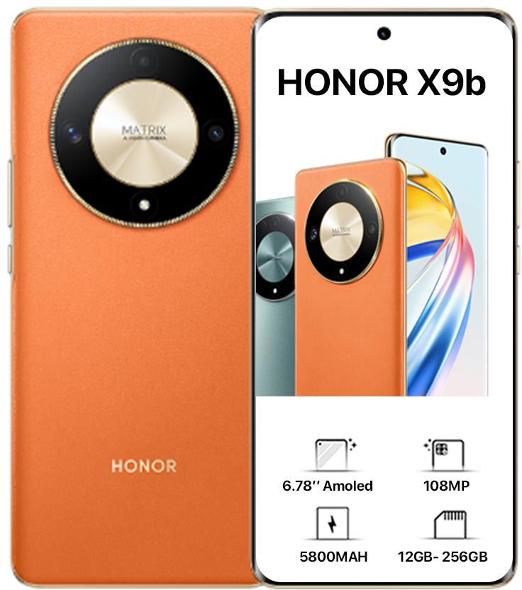Honor X9b Dual Sim – 256GB, 12GB RAM, 5G - Dubai Phone