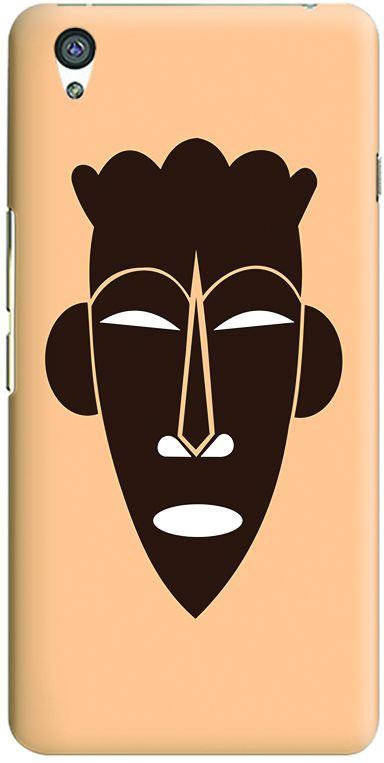 Stylizedd OnePlus X Slim Snap Case Cover Matte Finish - Tribal Mask