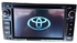 HD Toyota Universal Car DVD Player With Bluetooth, USB, SD And Auxiliary Inputs + 170 Degree Reverse Camera