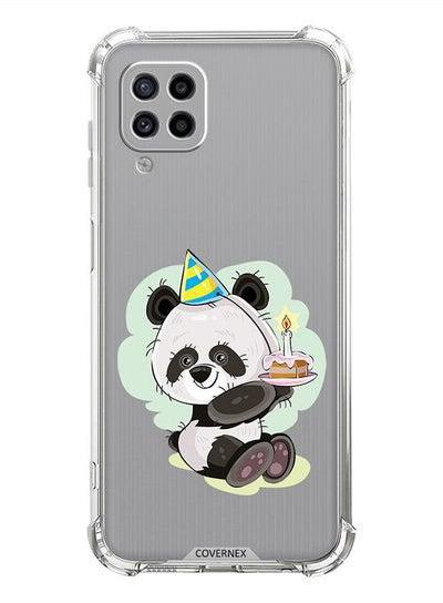 Shockproof Protective Case Cover For Samsung Galaxy M22 Panda Cake
