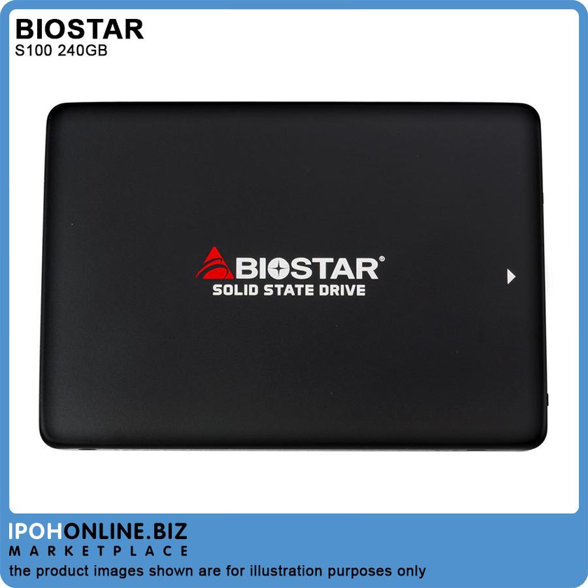 Biostar S100 240GB 3D NAND SATAIII 6GB/S SSD