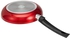 BERGNER SHINE 7PCS COOKWARE SET PRESSED ALUMINUM, MARBLE+ NON-STICK COATING, INDUCTION BOTTOM, RED COLOUR
