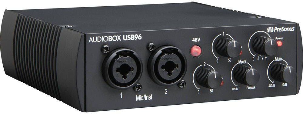 PreSonus AudioBox 96 Audio Interface 25th Anniversary Editon Black