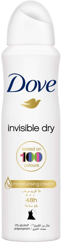 Dove Invisible Dry Spray Deodorant for Women - 150ml
