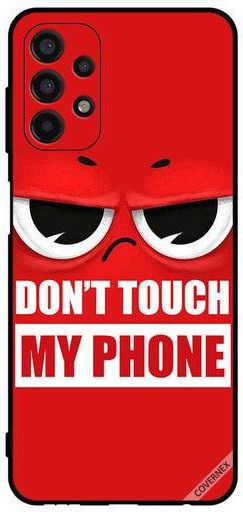 Protective Case Cover For Samsung Galaxy A13 Don't Touch My Phone Angry Bird