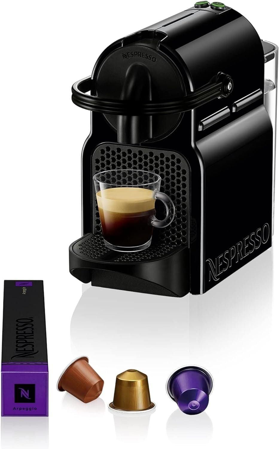 Nespresso Inissia Black Coffee Machine