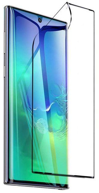 Gelatin Full Curved Screen Protector Samsung Galaxy Note 10 PLUS - Black