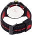 Ferrari Scuderia Race Day For Men Black Dial Silicone Band Watch - 830023