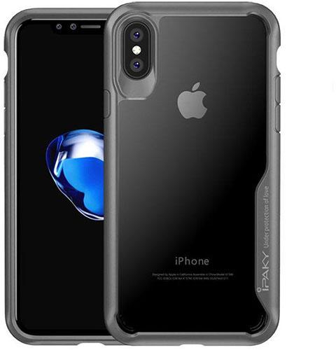 ipaky Shockproof Clear Hybrid Soft TPU Case Cover For iPhone X