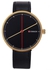 Curren 8223 Men's Sports Waterproof Analog Leather Strap Quartz Wrist Watch - Black, Gold