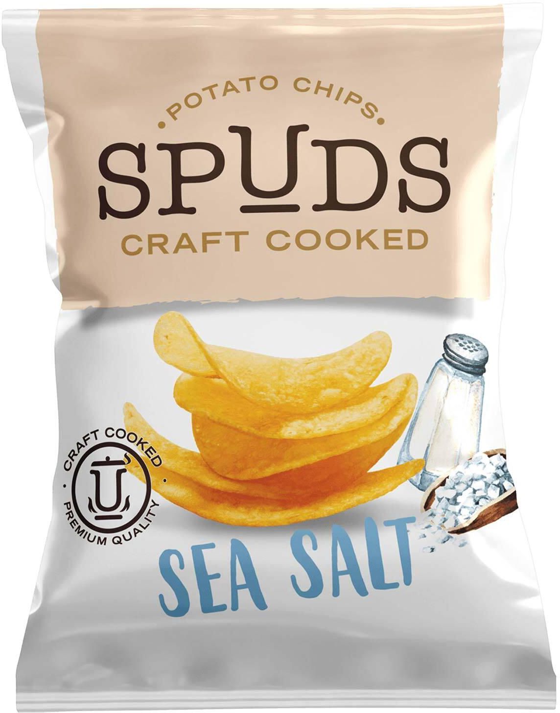 Spuds Sea Salt Potato Chips - 52 gm