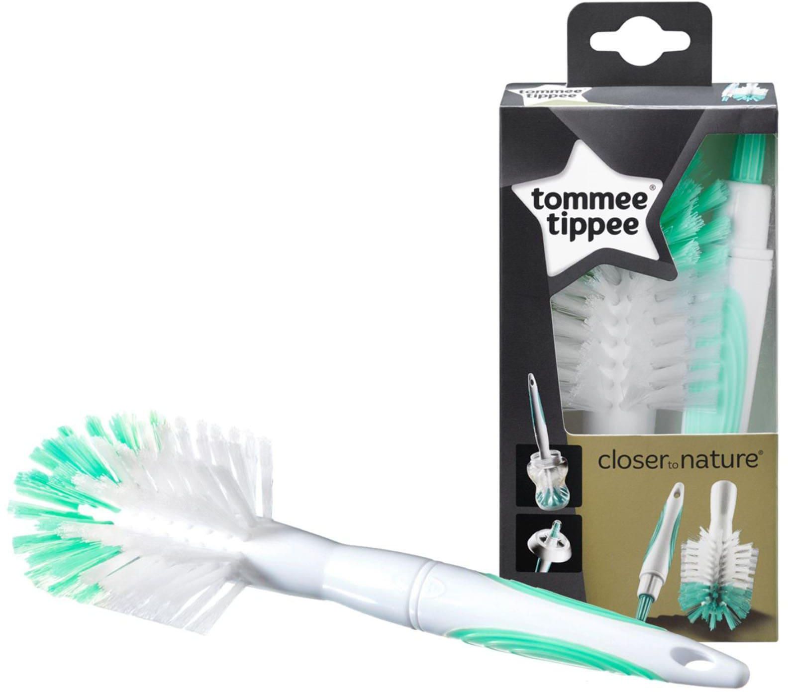 Tommee Tippee Closer To Nature Bottle And Teat Brush White