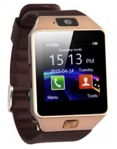 Generic SW2- Smart Watch with SIM Card for Voice Calls - Gold