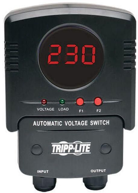 Tripp-Lite 230V Automatic Voltage Switch With Surge Protection, 380 Joules, Hardwired