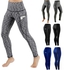Buy Women's High Waist Yoga Pants Pocket Gym Fitness Sports Capri Leggings Workout Online in Saudi Arabia. 408824474