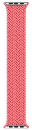 Apple Watch Band 41mm/40mm/38mm Nylon Braided Apple Watch Strap for All Series (Small Size) Pink