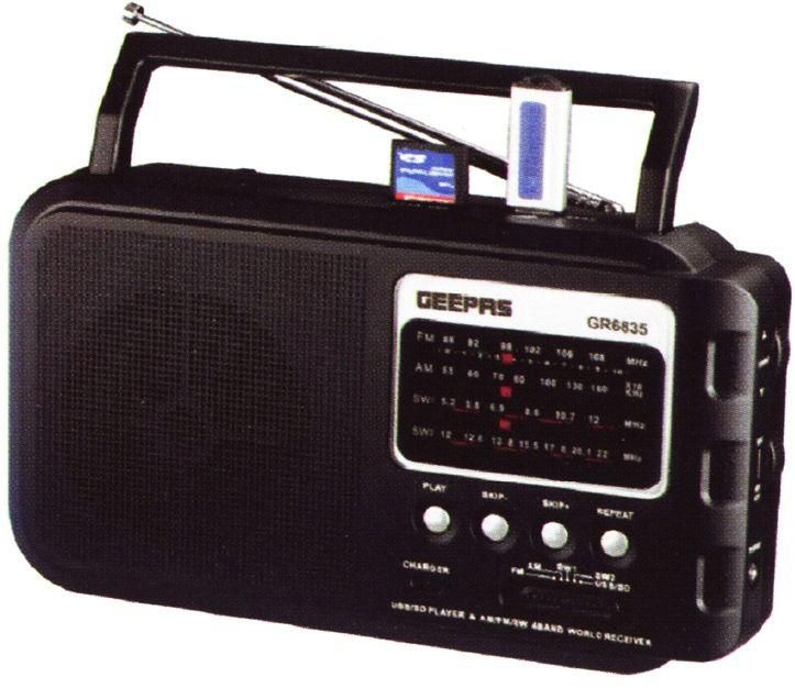 راديو ديجيتال إلكتروني GR6835 من Geepas