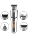 Kemei KM680A - 8 In1 Grooming Kit Hair & Nose Trimmer & Shaver + Azwaaa Bag