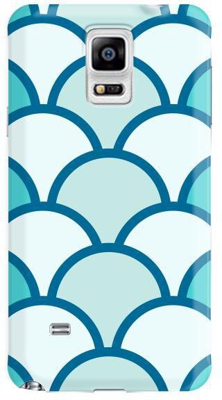 Stylizedd  Samsung Galaxy Note 4 Premium Slim Snap case cover Matte Finish - Fish scales  N4-S-292M