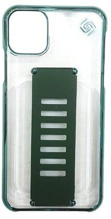 غطاء حماية واق لهاتف أبل آيفون 11 شفاف / أخضر