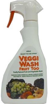 Veggi Wash Fruit & Vegetable Wash Spray - 600 ml