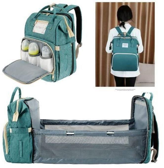 Multi-Function Baby Bed And Diaper Bag Backpack