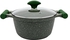 Prestige Essentials Pots and Pans Set | Granite 6 Piece Non-Stick Cast Aluminium Cookware set | Induction Base | Non Stick Forged Aluminium Cooking Set Combo | Green PR80968