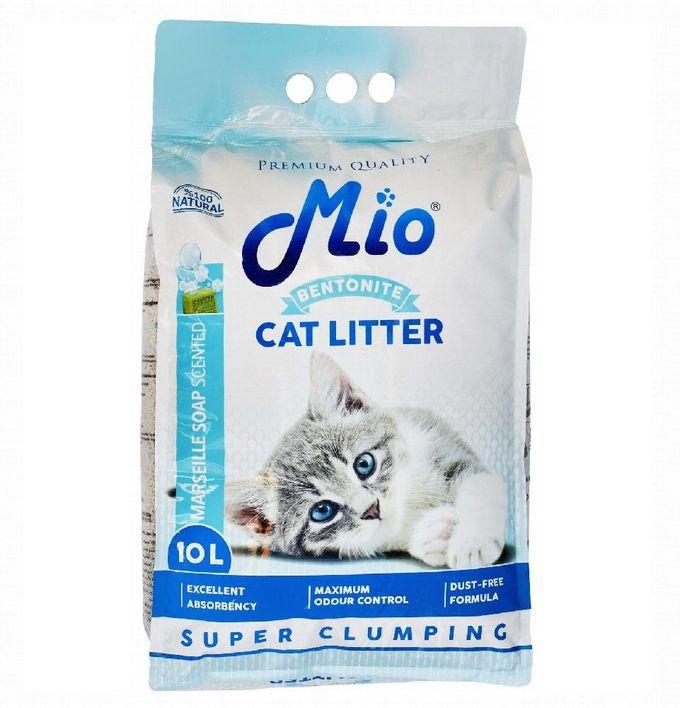 Mio Cat Litter Marseille Soap Scented Super Clumping 10L