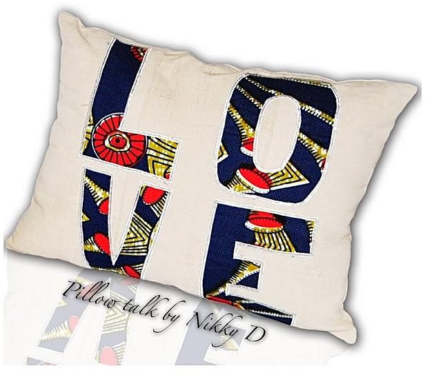 Pillow Talk By Nikky D Rich A O Oke Oversized Square Throw