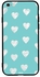 Skin Case Cover -for Apple iPhone 6s Plus Chalk Hearts on Blue Background Chalk Hearts on Blue Background