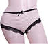 Panty 1126 For Women - White And Black, Large