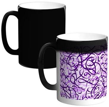 Heat Sensitive Magic Ceramic Mug Multicolour 12ounce