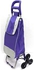 Folding Shopping Trolley, Purple