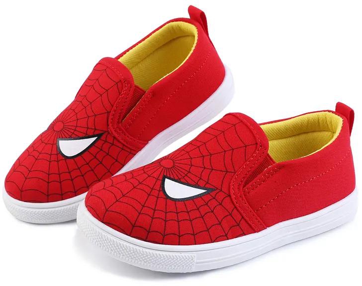Children Spiderman Batman Casual Shoes Girls Boys Kids Fashion Cotton Padded Athletic Sneakers