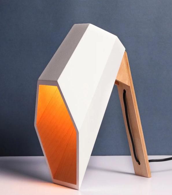 Phoenix Modern Table Lamp – hexagon shape