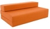 Spikkle 3-Seater Sofa Bed - Orange (Delivery To Lagos Only)