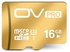 OV Mobile Phone Memory Card 16GB Micro SD Card TF Card High Speed - Gold