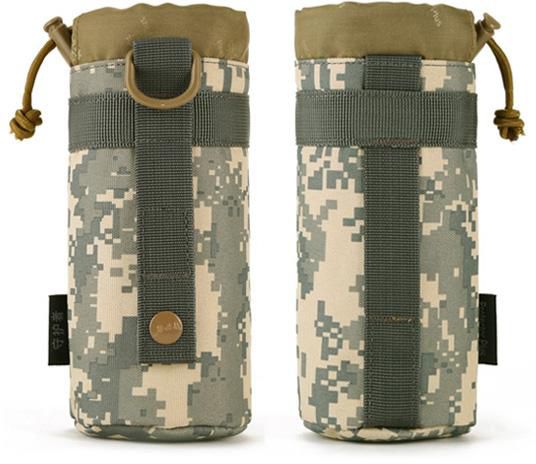 مولي حقيبة واقية لزجاجة المياه بنمط عسكري طراز (A001)