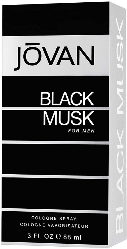 Jovan Black Musk by Jovan for Men - Eau de Cologne, 90ml