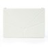 White Triangle Stand Leather Case for iPad Air with Wake / Sleep Function