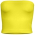 Silvy Set Of 2 Tube Tops For Women - Yellow / Red, Medium