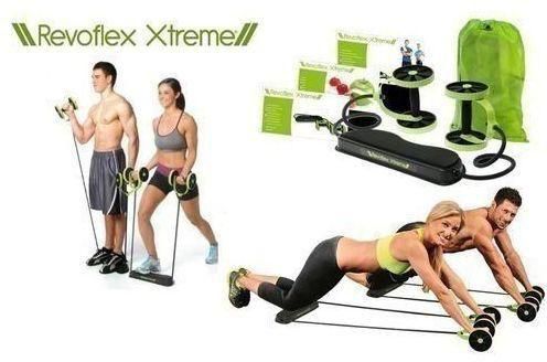 Revoflex Xtreme Home Total Body Fitness Gym Abs Trainer Resistance