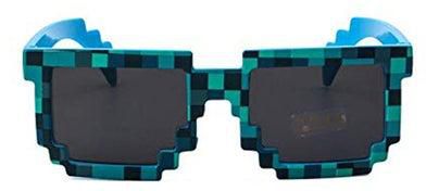 نظارة شمسية بإطار مربع بتصميم فسيفسائي للأطفال