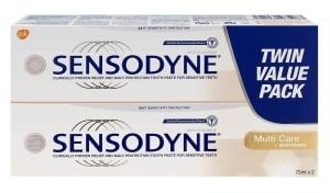 Sensodyne Multicare Whitening Toothpaste 75ml Set 2pcs