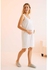 Women'secret Womens Maternity Nightgown With Lace Straps XXL White